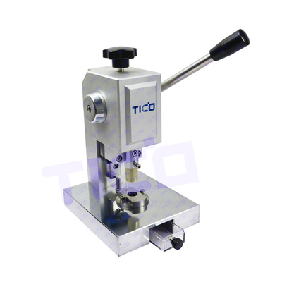 TICO เซลล์เหรียญเครื่องตัดแผ่นมือด้วย 3 ~ 24mm การตัด Die ทางเลือก