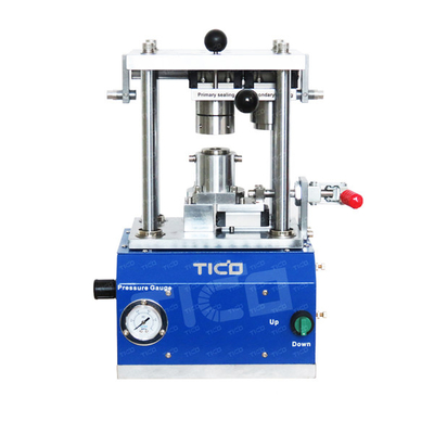 ก๊าซขับ 18650 กระบอกกลม อุปกรณ์ห้องปฏิบัติการ Crimping เครื่อง 1Mpa สูงสุด