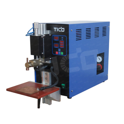 10KVA เครื่องเชื่อมจุดเดียวแบบปนูมาติก สําหรับการวิจัยเซลล์กระบอก