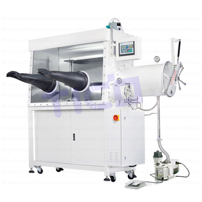 สถานที่เดียว กล่องถุงมือห้องทดลอง แบตเตอรี่ R & D กล่องถุงมือห้องว่าง