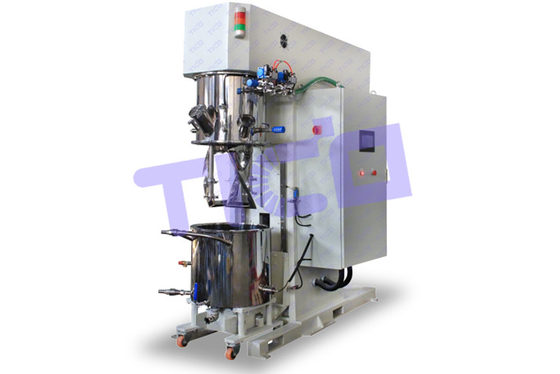 เครื่องผสมสลอร์รี่ 10L แพลเนตารี แวคิวูม แบตเตอรี่ลิตยูมไอออน สําหรับอุตสาหกรรม